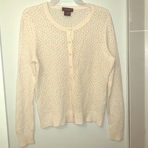 Lord & Taylor 100% Cashmere Cardigan - XL